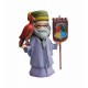 Figura plastoy harry potter albus dumbledore & fenix estandarte hogwarts